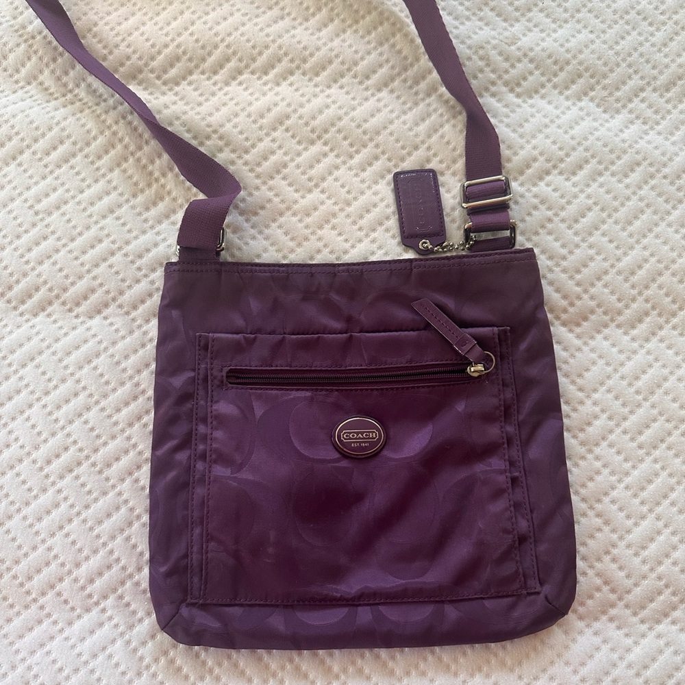 Coach Purple Crossbody Bag